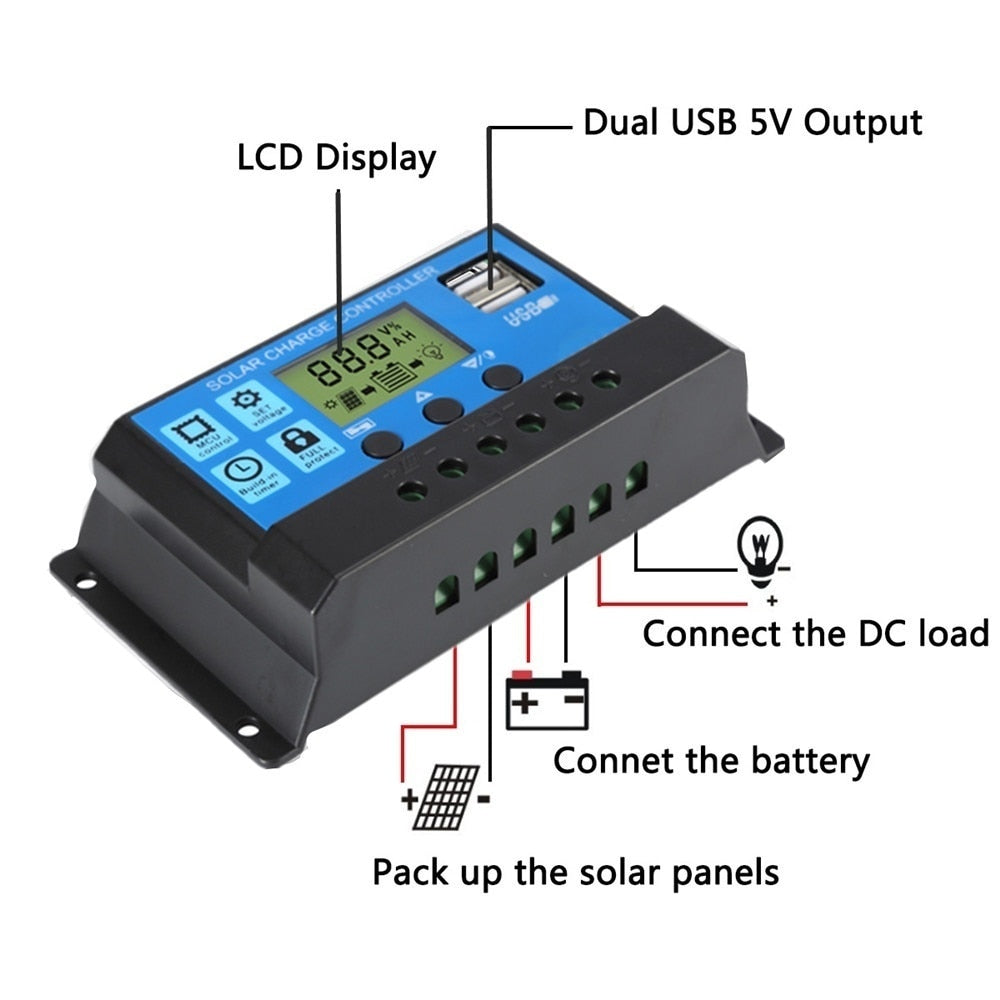 100 Watt 12 Volt solar panel