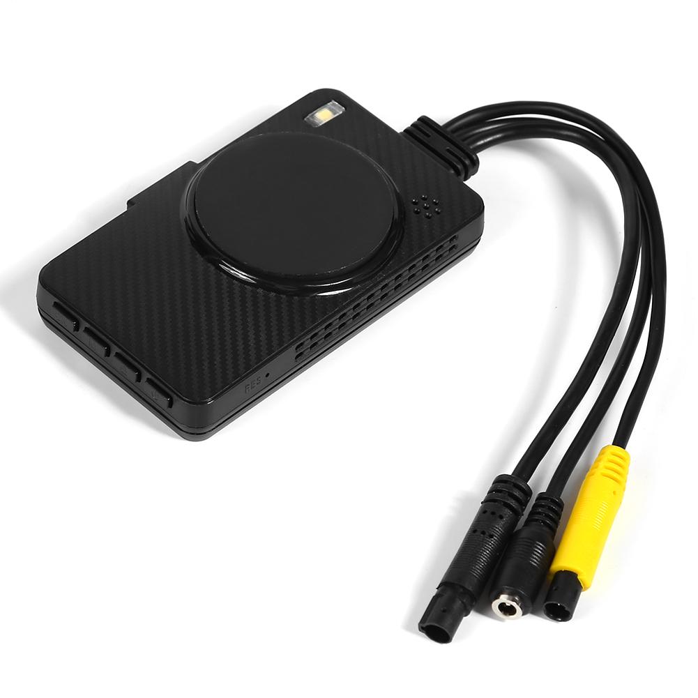 SE300 1080P Motorcycle DVR Dash Cam with Front and Rear View.