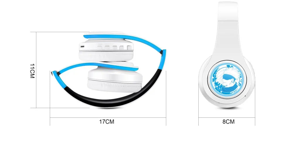 Wireless Bluetooth Headset, Head Mounted Plug In Card,  Mobile Phone Headphones.