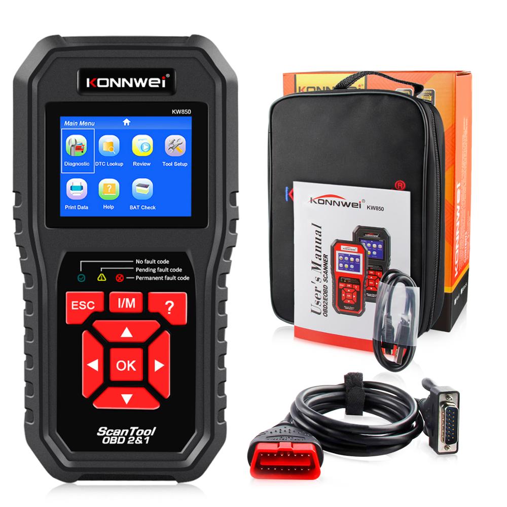 OBD2 Car Diagnostic Scanner  Check Engine Automotive Car Scanner Code Reader Black