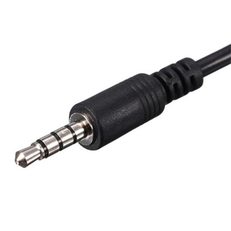 3.5mm Male Audio AUX Jack to USB 2.0 Type A Female