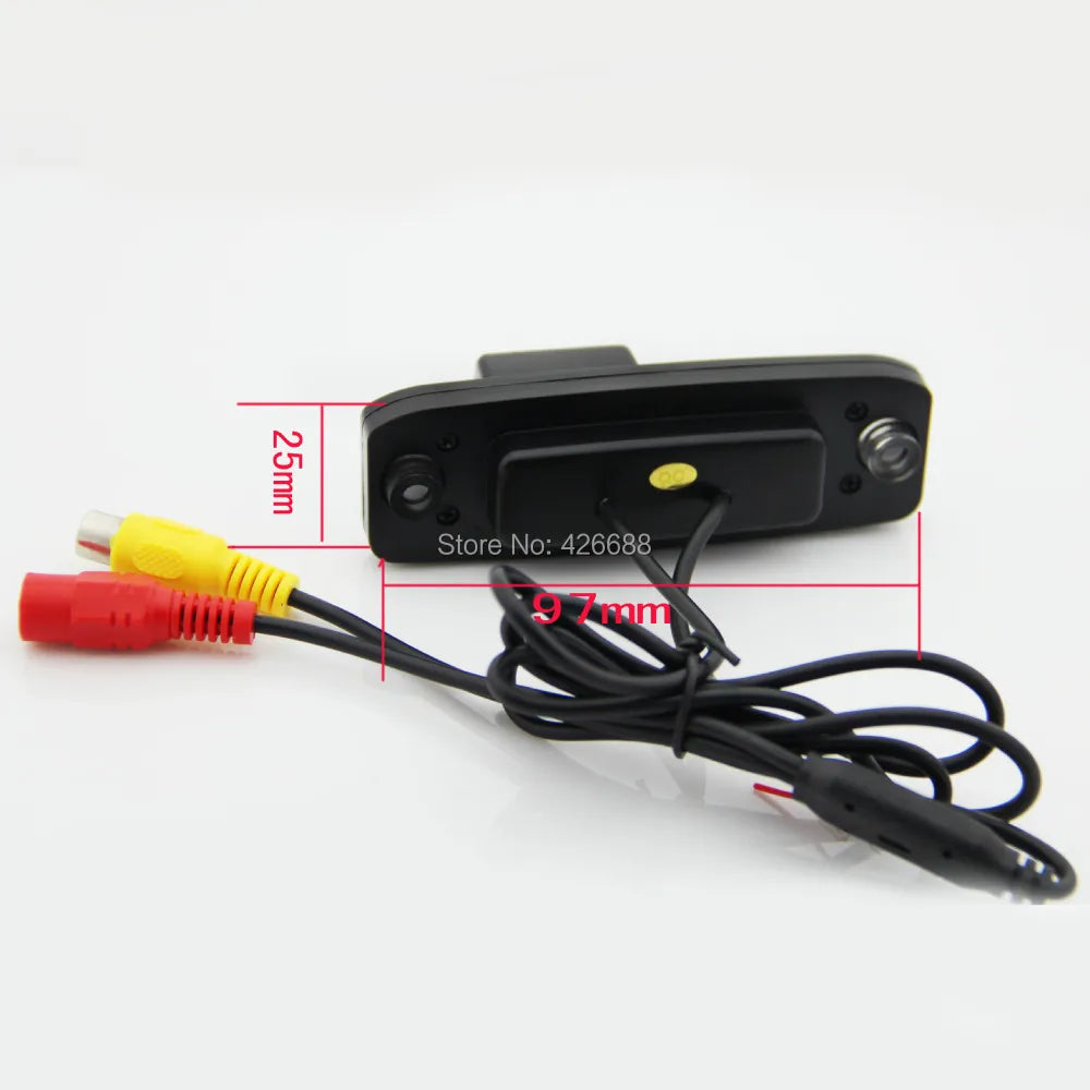 Hot Sell CCD Car Rearview Reverse  Camera wit Guiding Lines for Hyundai Elantra,
Sonata/Accent, Tucson, Terracan/Kia Carens, and Opirus/Sorento.