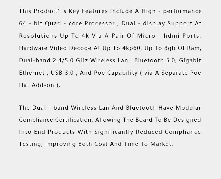 Official Original Raspberry Pi 4 Model B Dev Board Kit RAM 2G 4G 8G 4 Core CPU 1.5Ghz 3 Speeder Than Pi 3B+