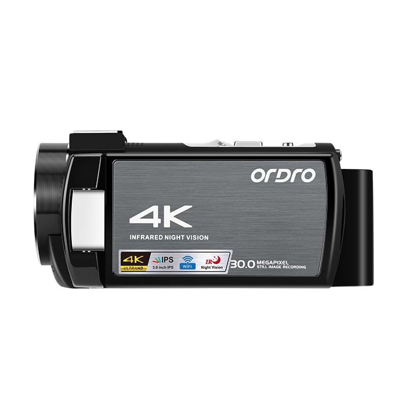 4K Video Camera IR Night Vision Camcorder