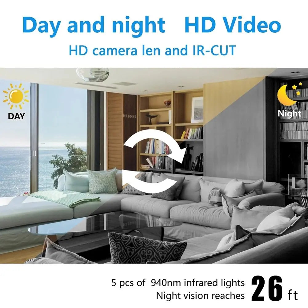 Wireless Mini Camera 1080P Home Surveillance