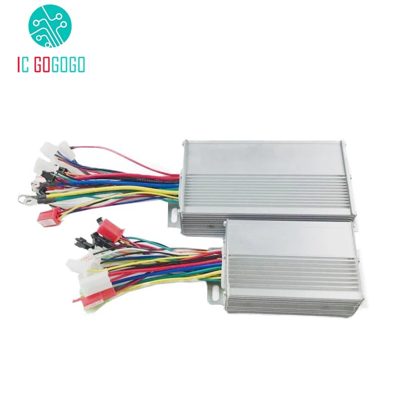 EBike EV Electric Vehicle Controller 48V 64V 350W 450W 500W 600W 800W 1000W 1200W Brushless Motor Tricycle Smart Hall Battery