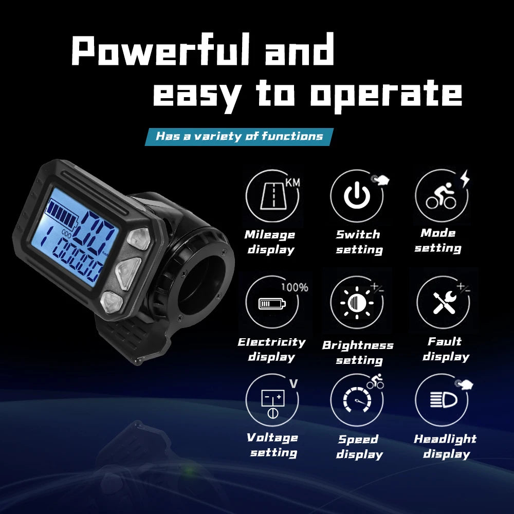 Hot Sale Mayebikes S5 36V Aluminum Alloy Electric Scooter Controller Kit LCD Display 250W 350W Brushless Motor Water-proofed