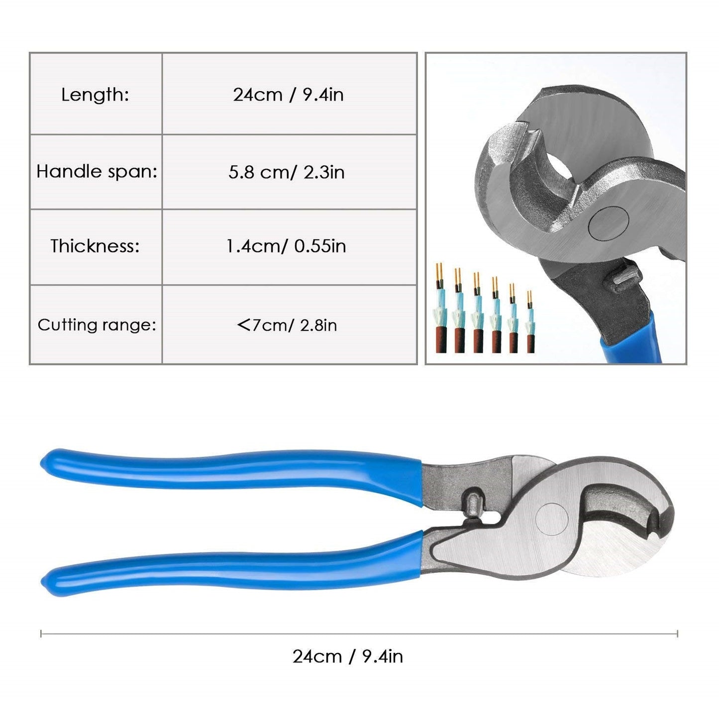 Portable Cable Crimping Tool Professional Crimper Plier