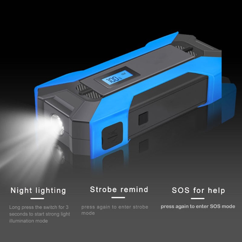 12V Car Jump Starter Portable Power Bank