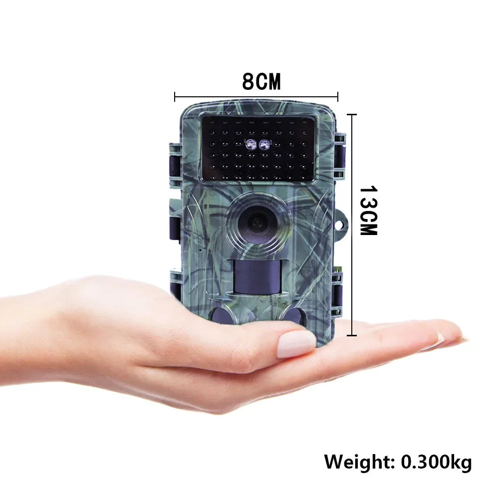 60MP WIFI Outdoor Hunting Trail Camera PR1600 4K Wildlife Cam Track Motion Activated Infrared Night Vision Waterproof Photo Trap