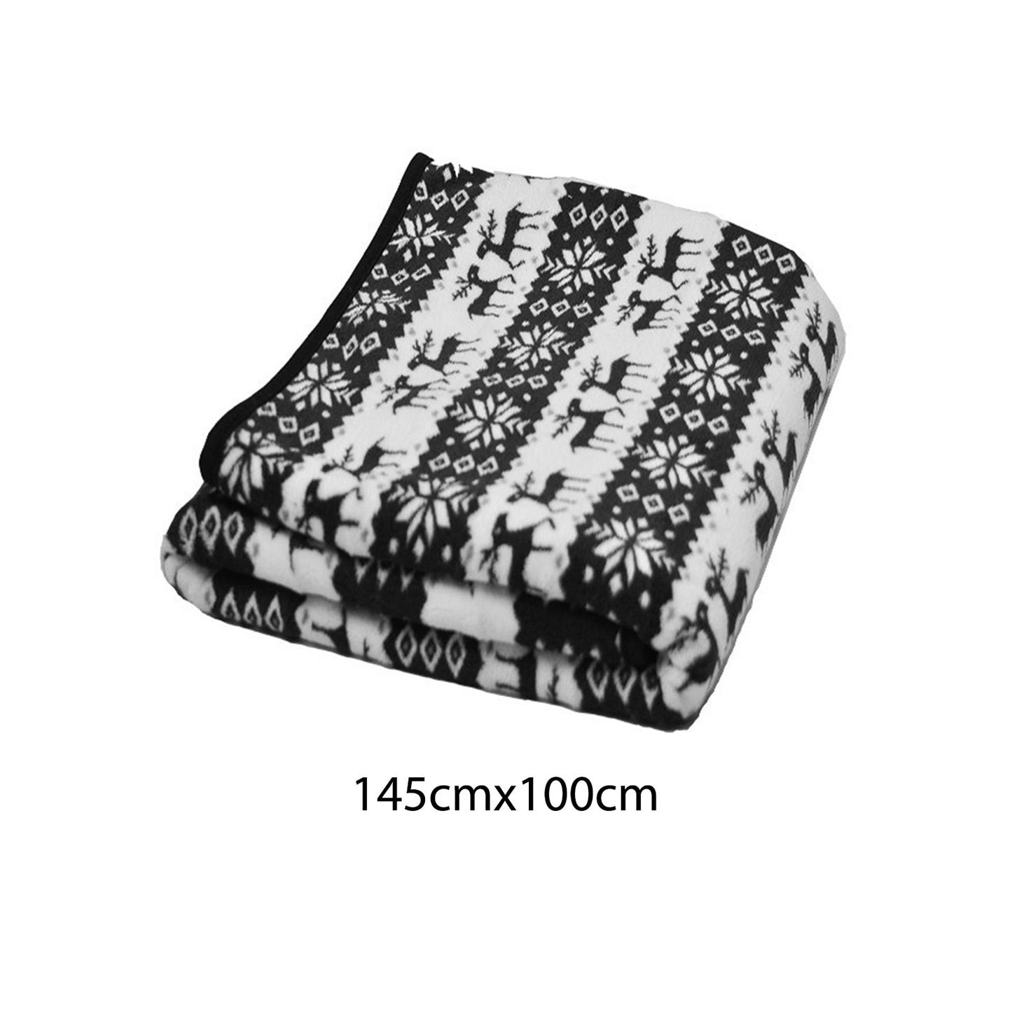 12V Cozy Heated Car Blanket 2 Heat Levels Electric Blanket Warming Fast 145x100cm