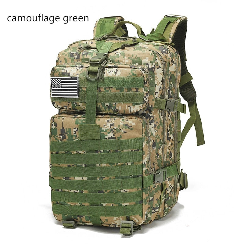 Nylon Waterproof Backpack Outdoor Military Rucksacks Tactical Sports Camping Hiking