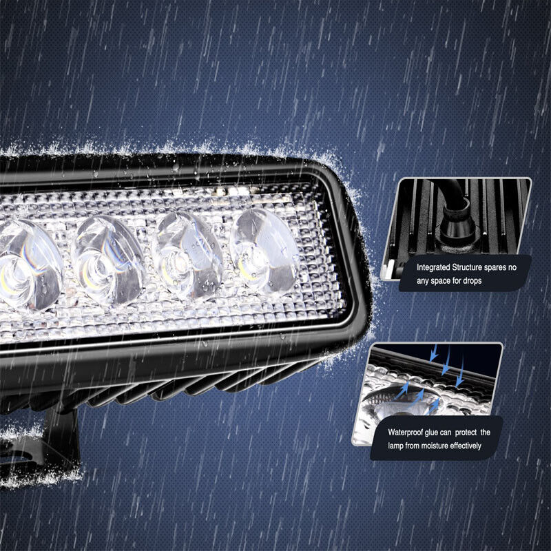 LED Car Work Light Spotlight High Bright Waterproof