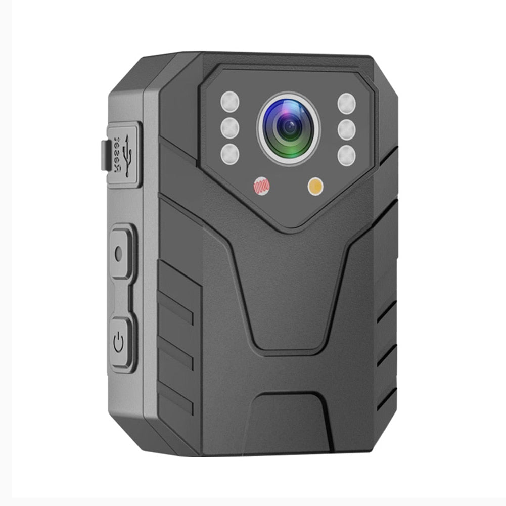 Wearable Body Camera with 1800 mAh battery,