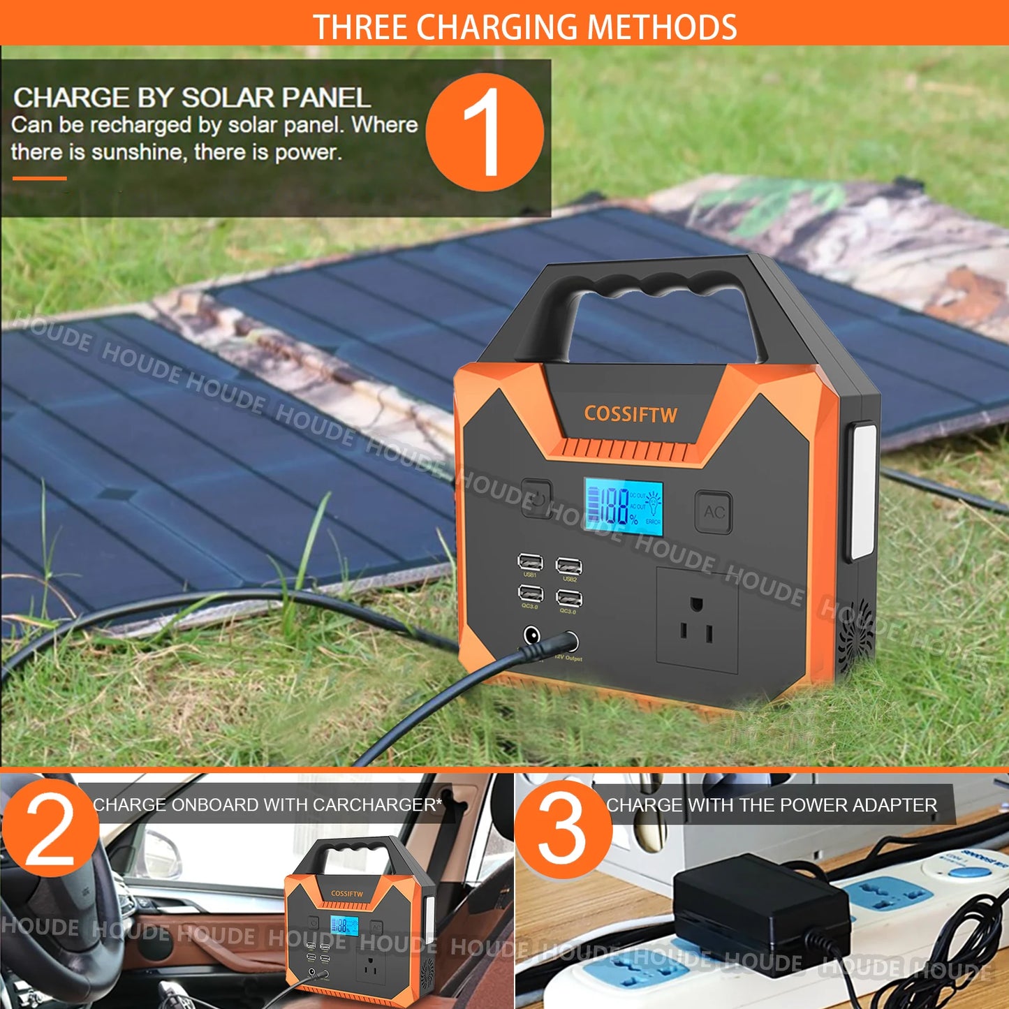 Solar Generator 166Wh Home Use Backup Power