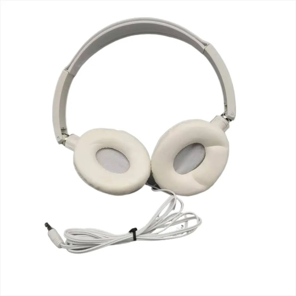 Over-Ear Wired Headphones HiFi Bass Stereo Adjustable Headset with 3.5mm Connector for PC Mobile Active Noise-Cancellation