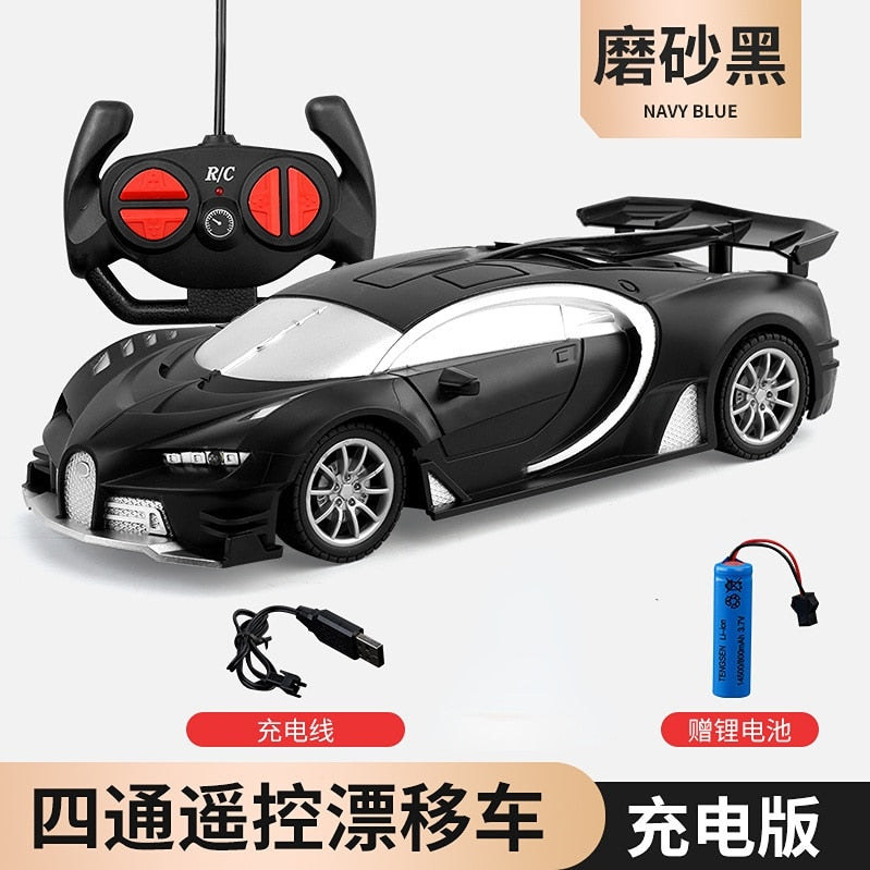 1:16 Kids RC Car Toys with Led Light 2.4G Radio Remote Control Cars