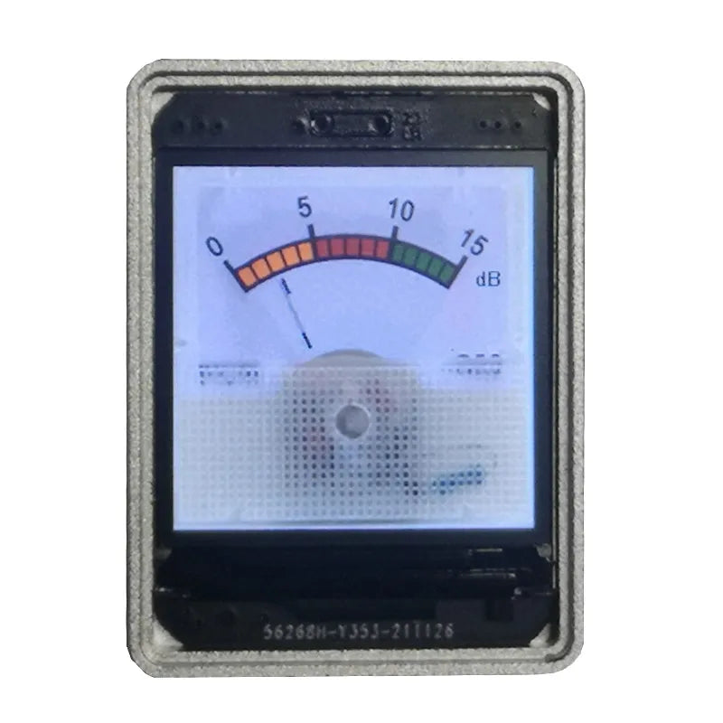 Voice activated 1.3 Inch Music Spectrum VU Meter 
Rhythm Level Indicator