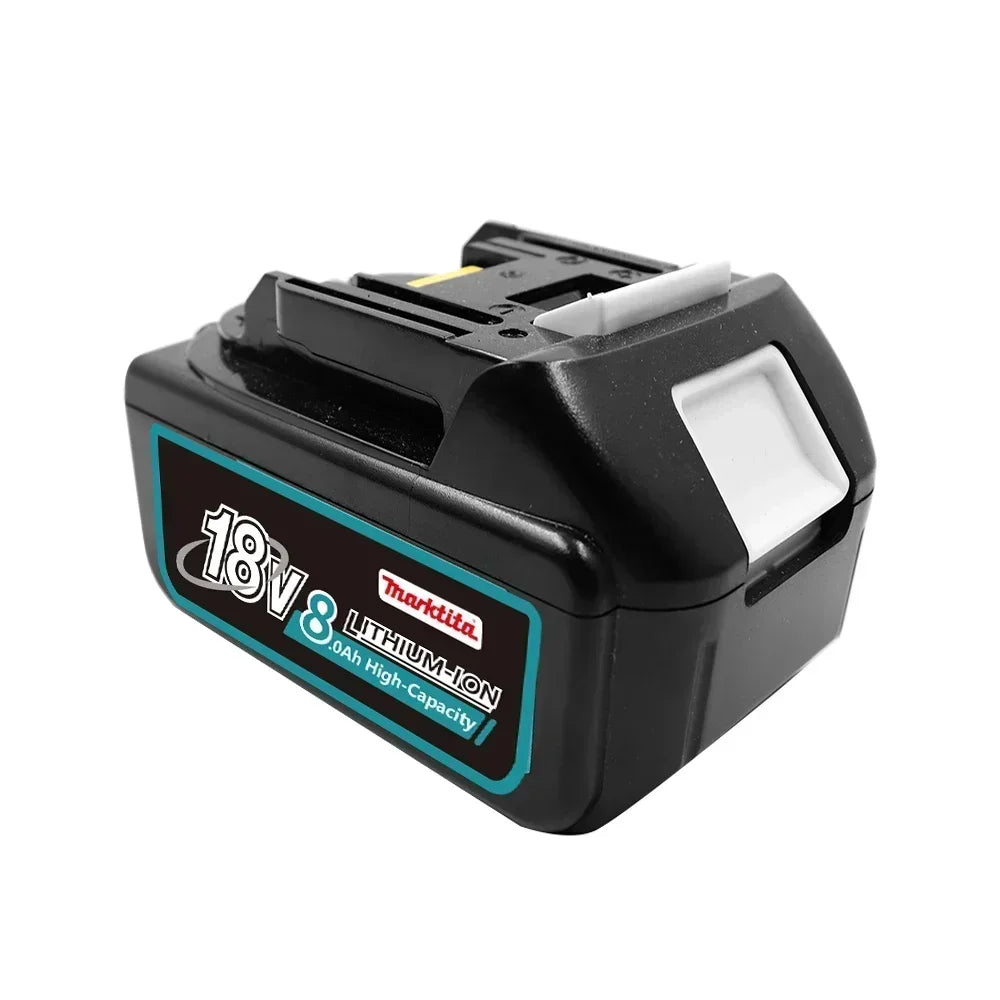 Original 18V 8.0Ah Li-ion rechargeable power tool battery suitable for Makita to replace LXT BL1860B BL1860 BL1850 Makita