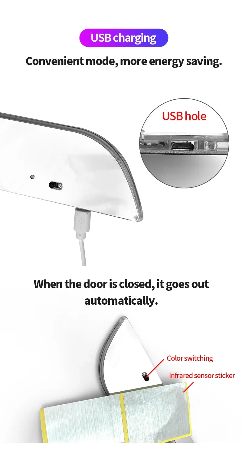 New LED Welcome Pedal Car Scuff Plate Pedal Door Sill Pathway Light For Ford ST Line Focus,  Fiesta, Kuga, and Escape Auto Accessories