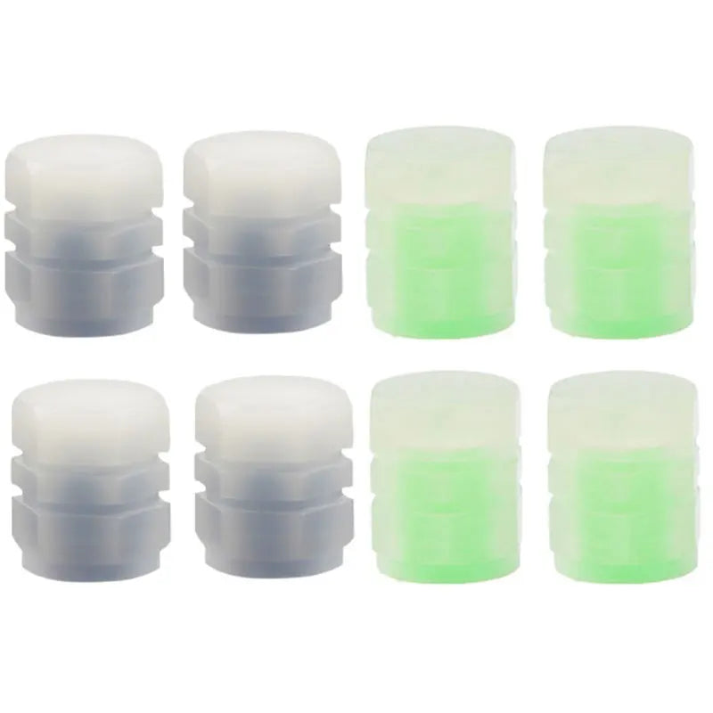 Universal Luminous Tire Valve Cap Car Wheel Hub Glowing Dust-proof Decorative Tyre Rim Stem Covers Applicable Motorcycle E-Bike