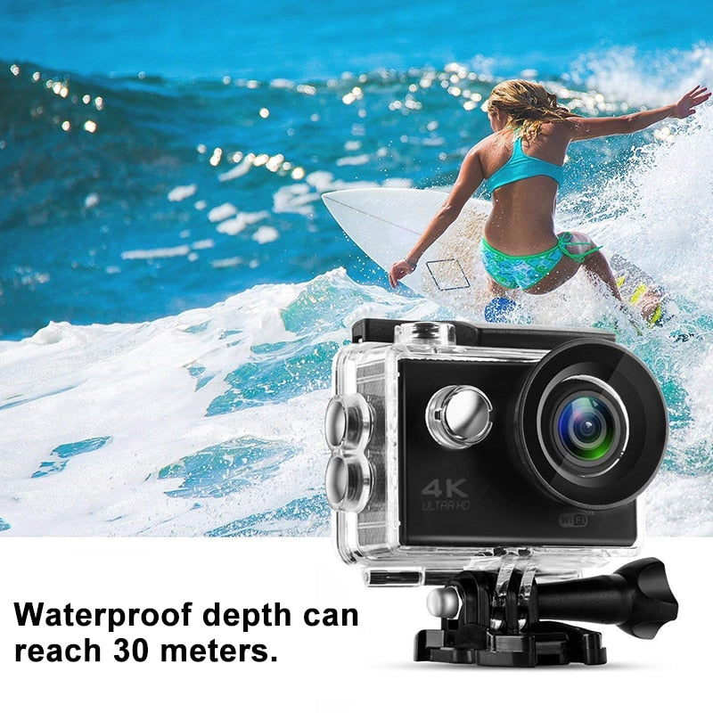 Underwater Waterproof Helmet Video Camera Sports Camera