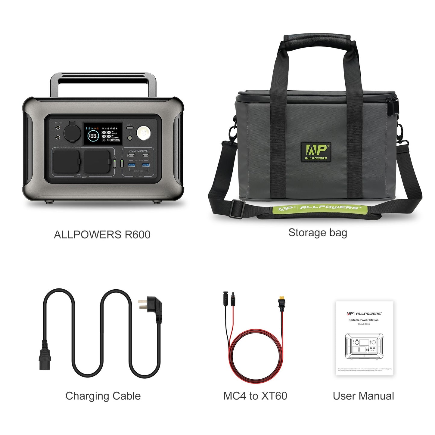 ALLPOWERS Portable Power Station Outlets for Outdoor Camping, RV and Home