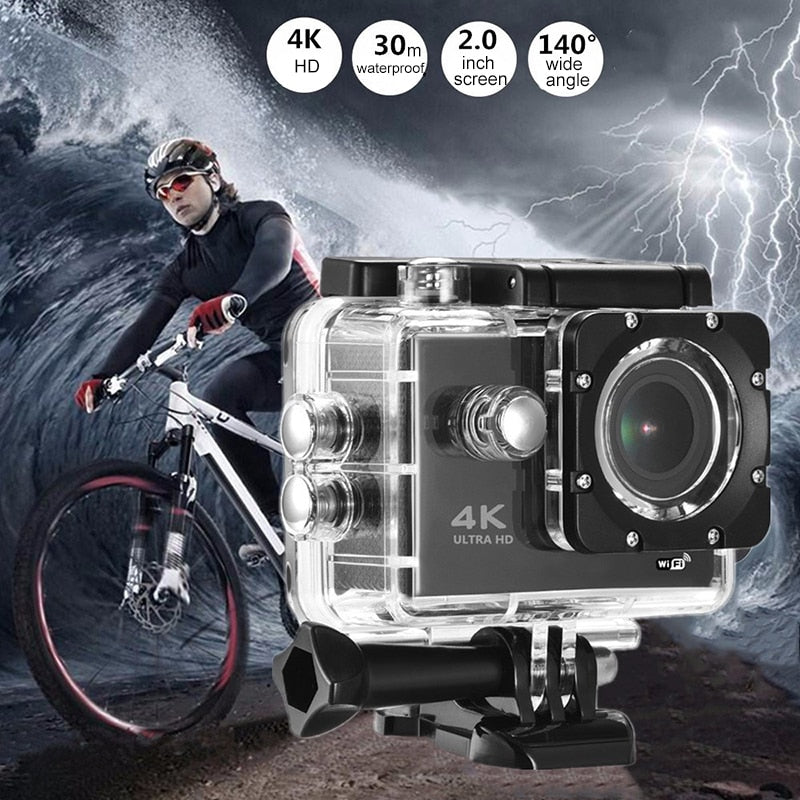 Underwater Waterproof Helmet Video Camera Sports Camera