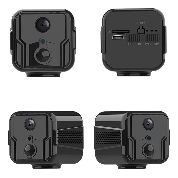 4G WiFi Wireless Surveillance Mini Camera Cloud Storage Remote Call Network Monitoring with Battery 1080p Night Vision Camera