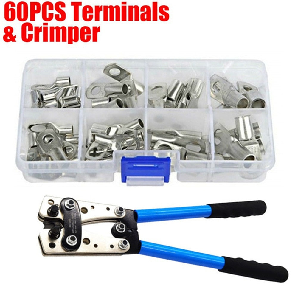 Portable Cable Crimping Tool Professional Crimper Plier