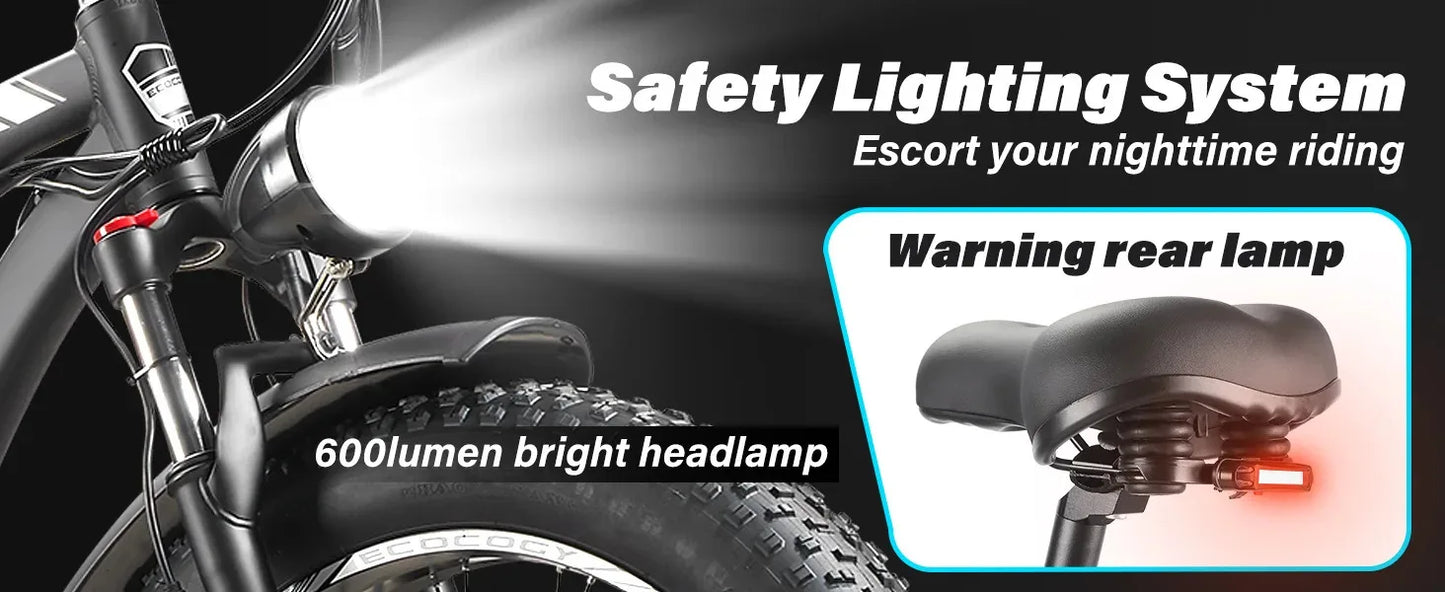 Fashionable electric bike, 2000W*2 dual motors 52V 32AH long battery life hydraulic brake stable and durable electric bicycle