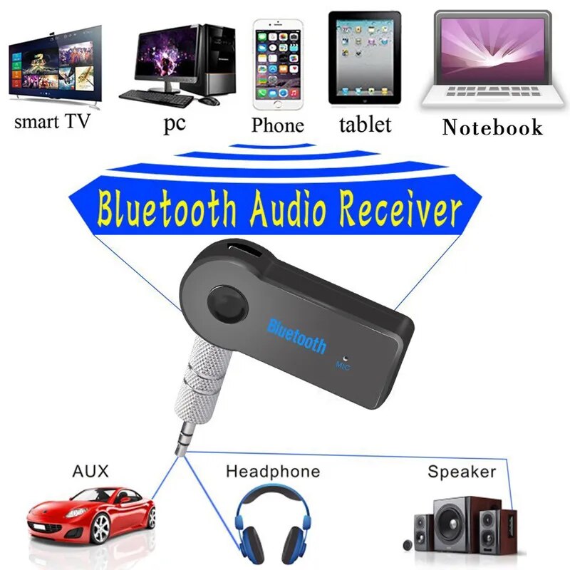 Wireless Bluetooth 5.0 Receiver Transmitter Adapter 3 in 1 USB Adapter Audio Receiver Bluetooth Car Charger Car Aux for E91 E92