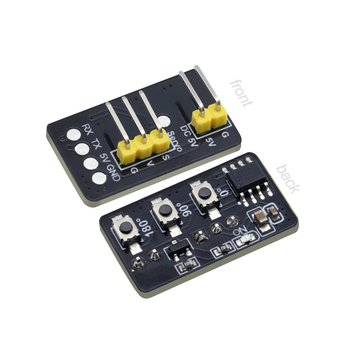 1PC Servo Motor Angle Test Module +1PC SG90 180 Degree Servo Motor For Arduino Robot DIY Electronic Components