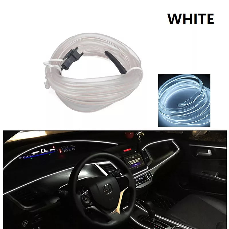 EL Wire Neon LED Car Interior Lighting Strips