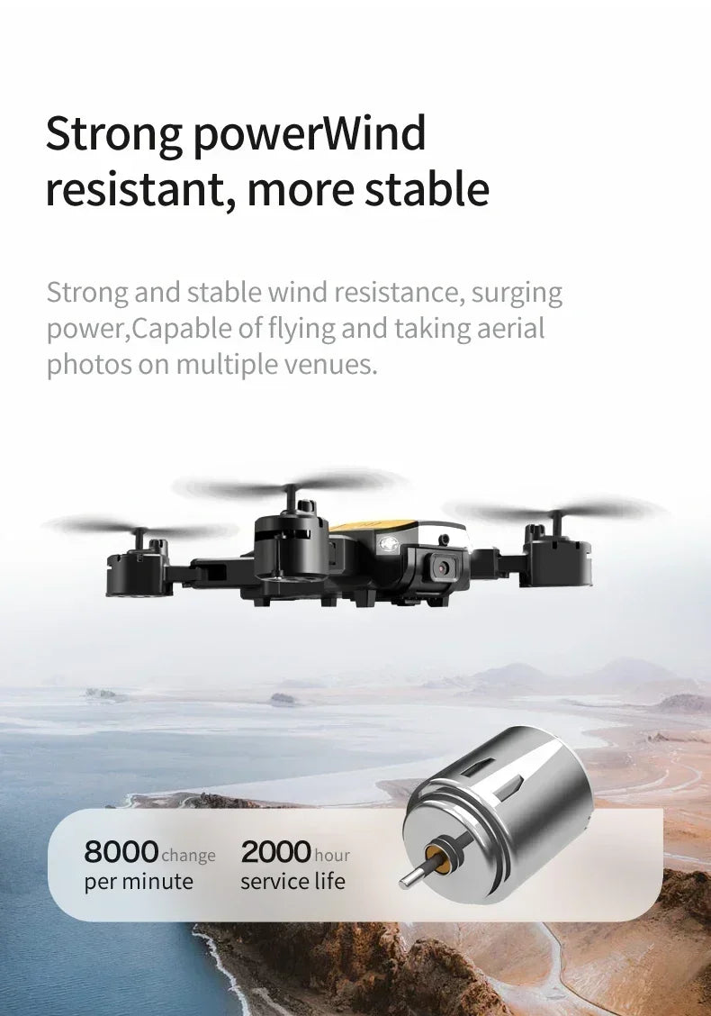 Xiaomi MIJIA T6 Drone 8K Profesional 4K HD GPS Camera Obstacle Avoidance Aerial Photography Optical Flow Foldable Quadcopter 1KM