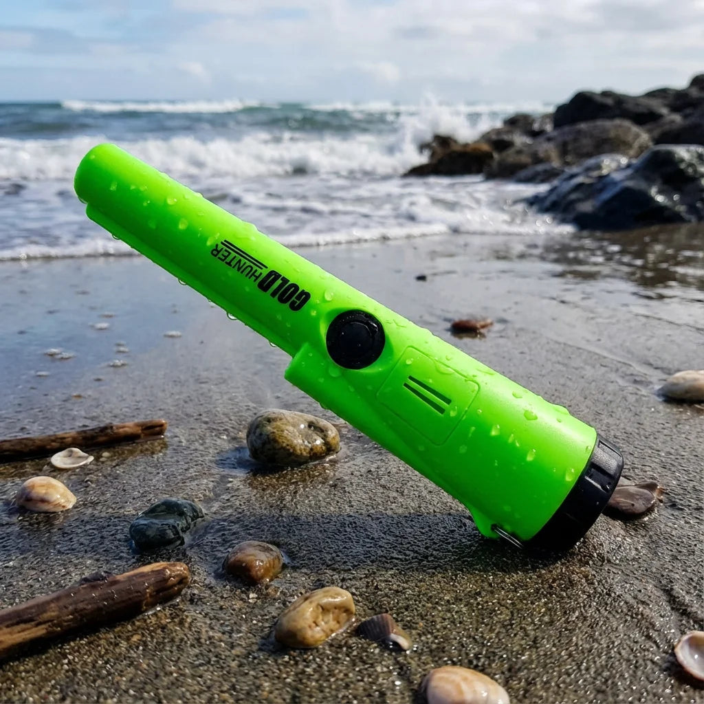 Join in the adventure of coin 🪙 hunting using the The Garrett Pro Pointer AT, aka the Garrett Carrot is a must have tool for any serious treasure hunter this pointer is waterproof up to 20 feet and has three levels of sensitivity that are programmable