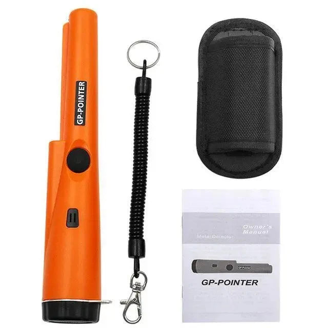 Positioning Rod Handheld Underground Metal Detector GP Pointer Handheld Waterproof High Sensitivity Security Detector With LED Light
