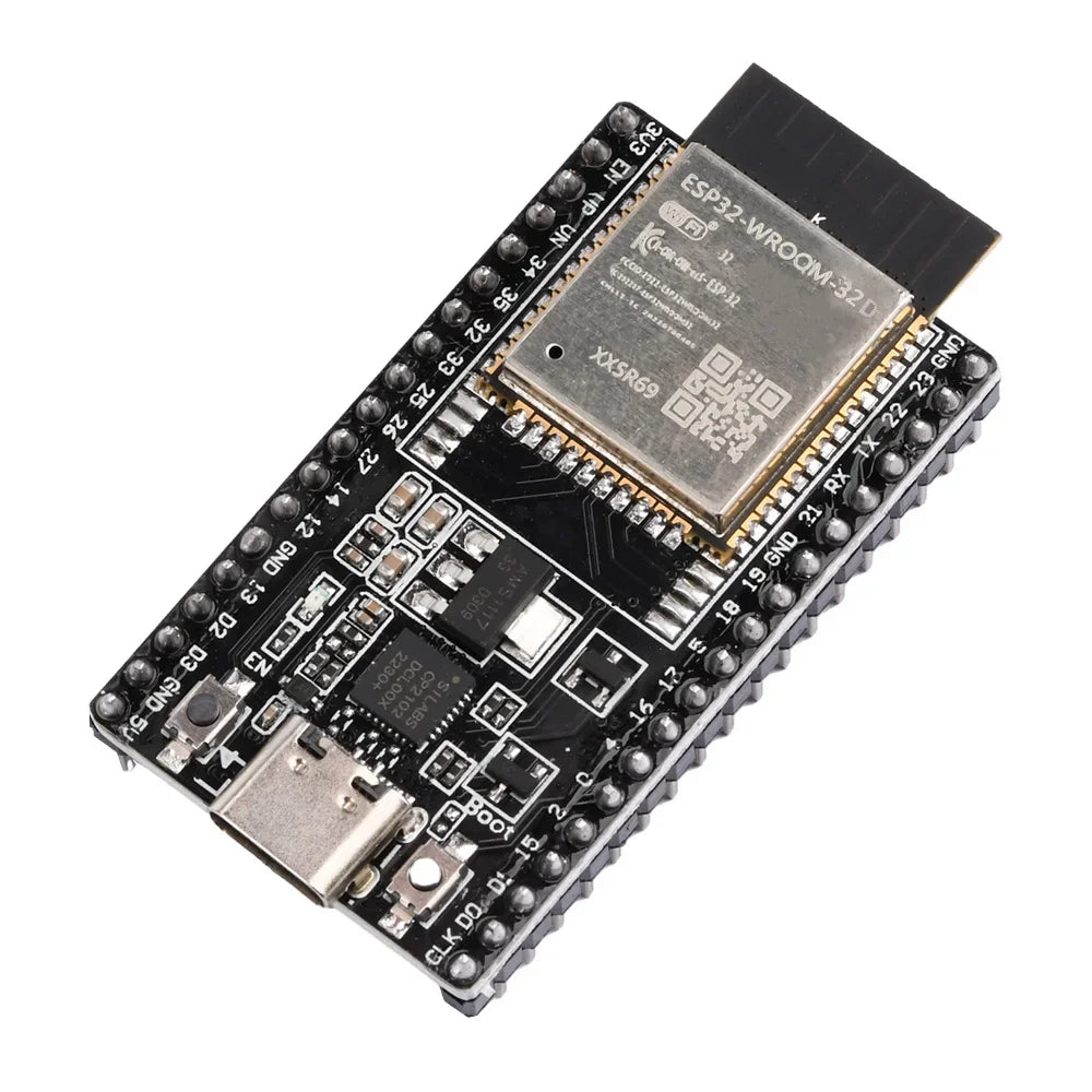 WIFI+Bluetooth Development Board ESP32 DevKitC Based Equipped with ESP32 WROOM-32D 32U ESP32 WROVER Module IoT NodeMCU-32 TYPE-C