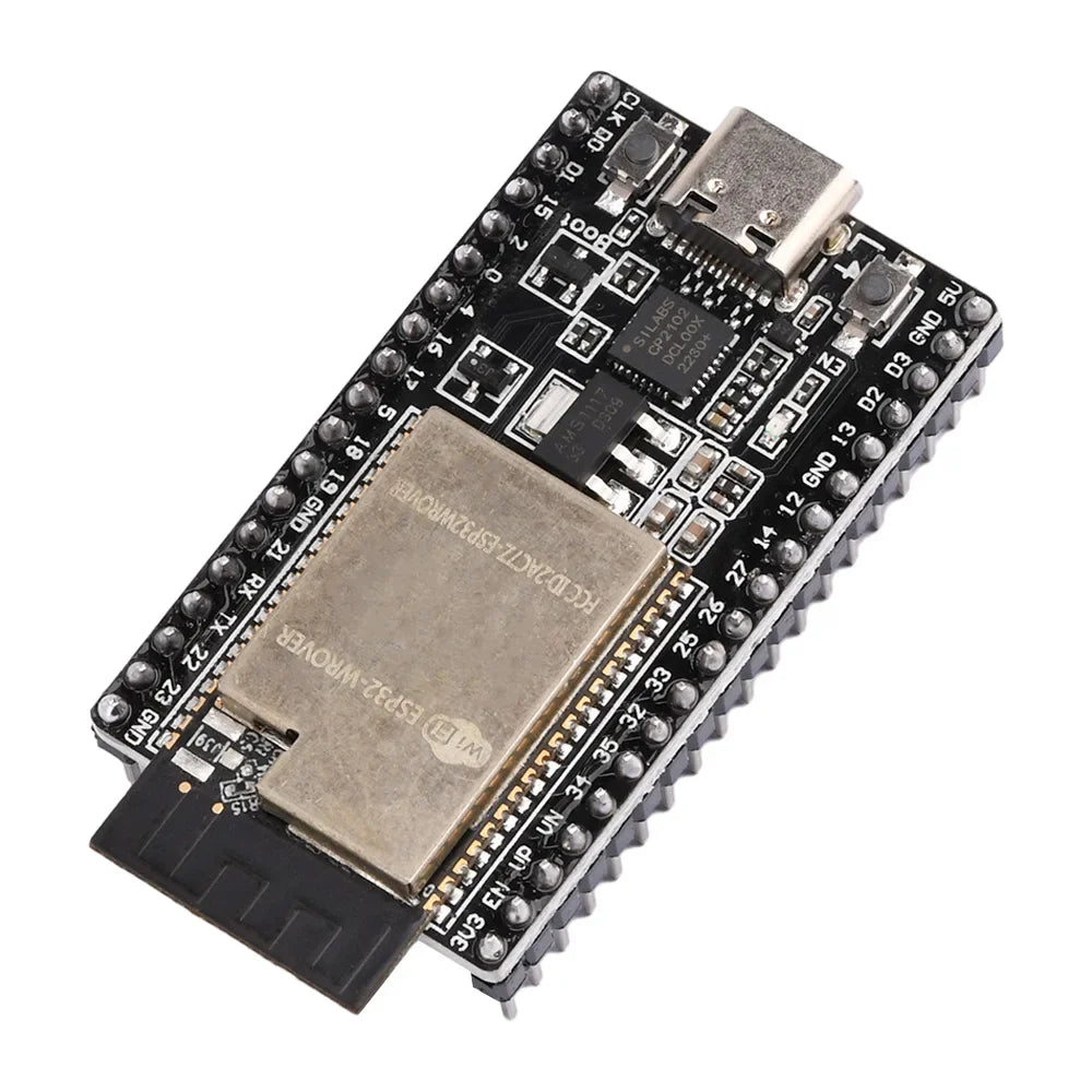 WIFI+Bluetooth Development Board ESP32 DevKitC Based Equipped with ESP32 WROOM-32D 32U ESP32 WROVER Module IoT NodeMCU-32 TYPE-C
