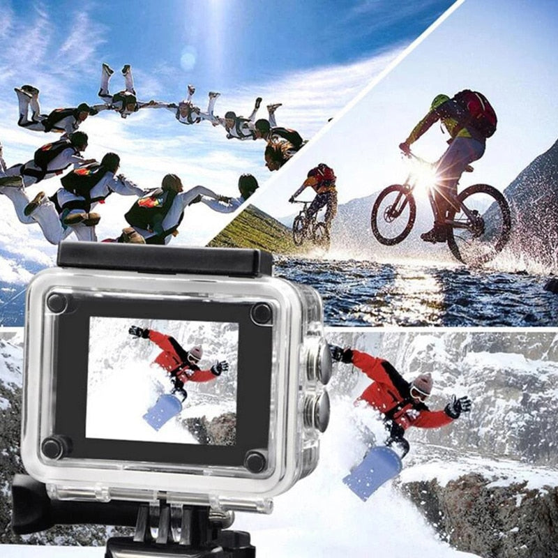 Underwater Waterproof Helmet Video Camera Sports Camera