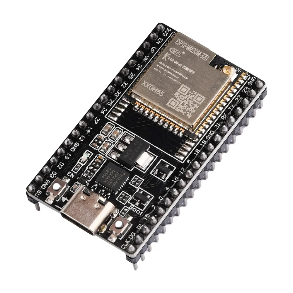 WIFI+Bluetooth Development Board ESP32 DevKitC Based Equipped with ESP32 WROOM-32D 32U ESP32 WROVER Module IoT NodeMCU-32 TYPE-C