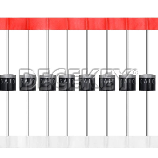 10/20Pcs 10A10 DIP Electrical Axial Rectifier Diode 10A 1000V 10a10 Diodes Kit