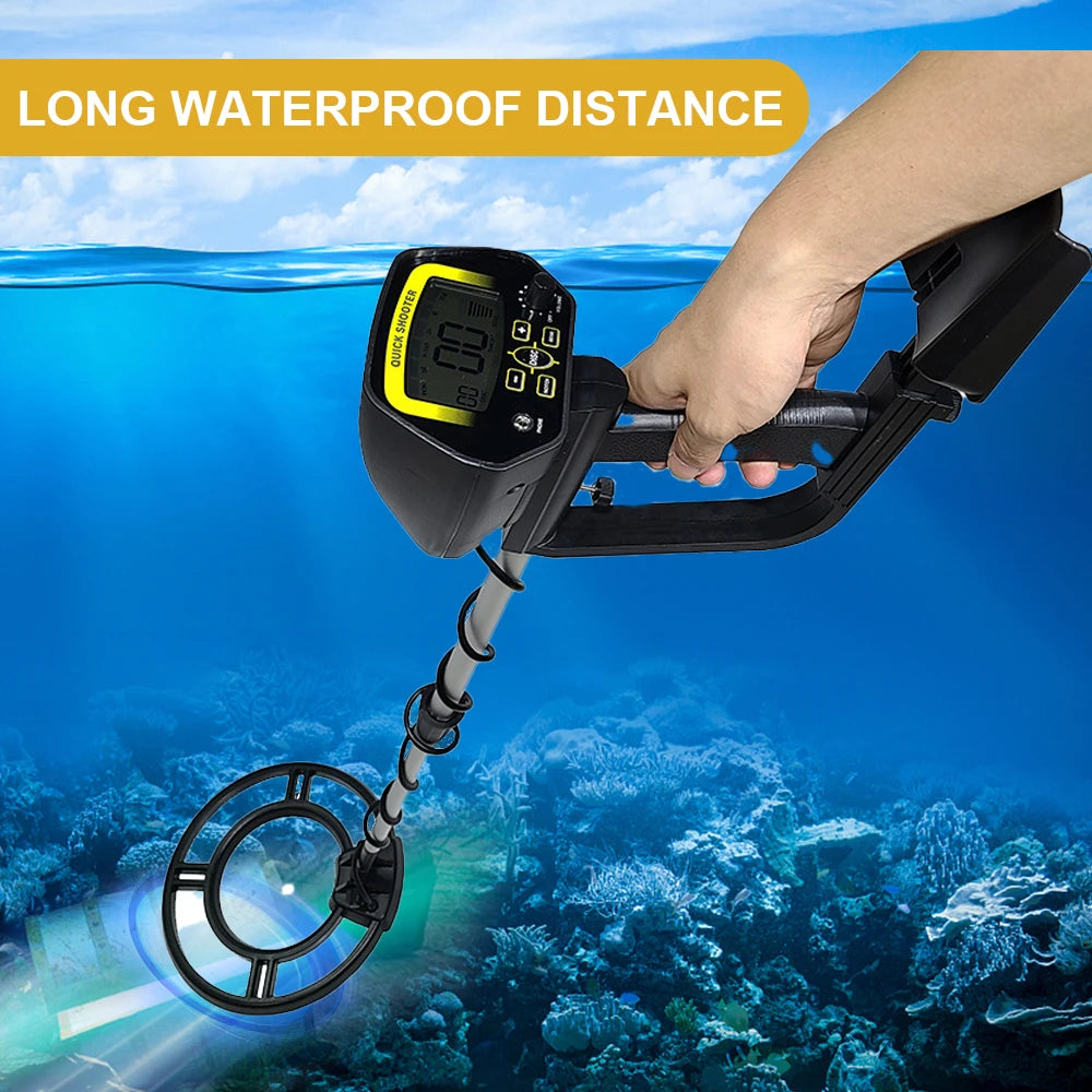 TX-850 Professional Metal Detector Underground Depth 2.5m Scanner Search Finder Gold Detector Treasure Hunter Pinpointer MD4060