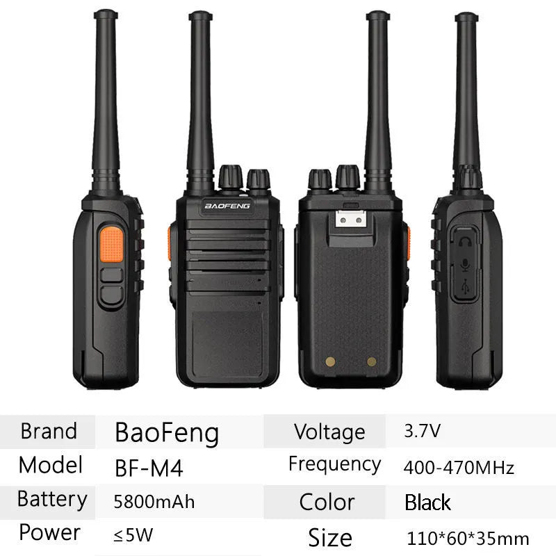 WalkTalkie Ham Two Way Radio