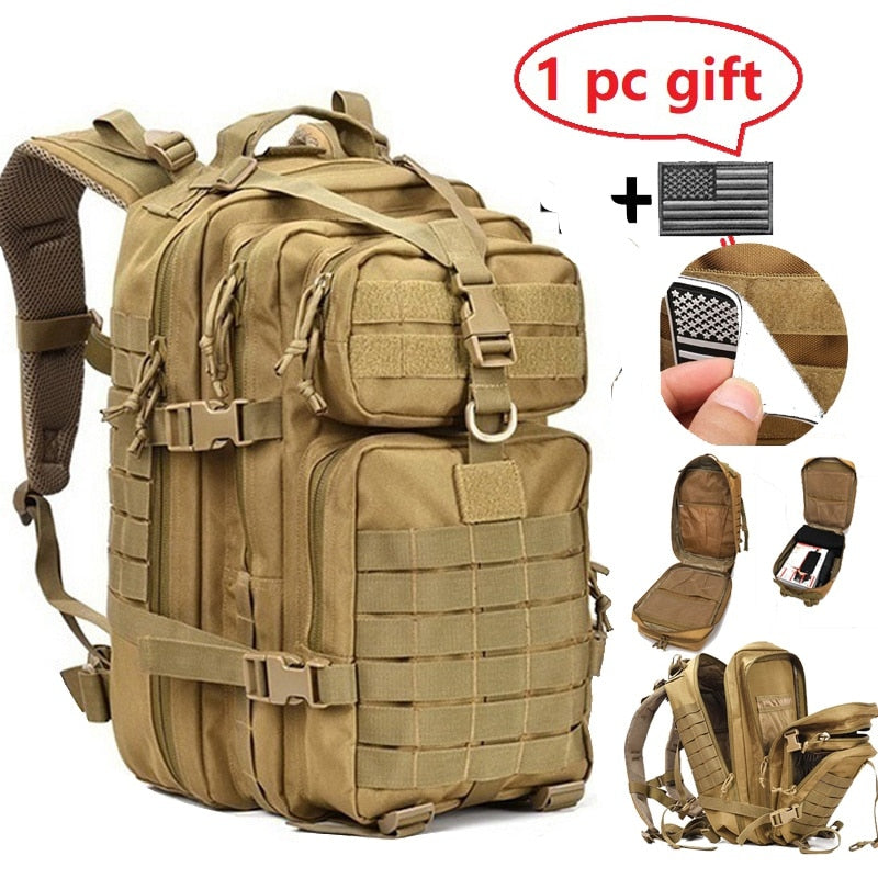 Nylon Waterproof Backpack Outdoor Military Rucksacks