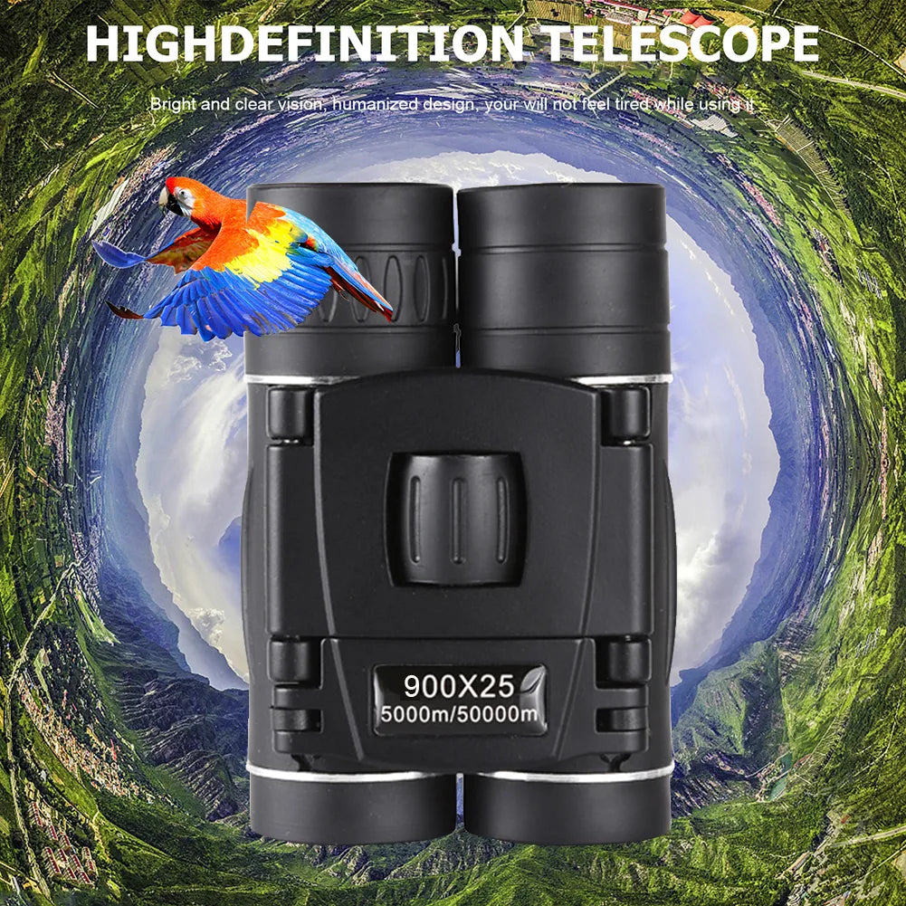 HD Powerful Folding Mini Binoculars.