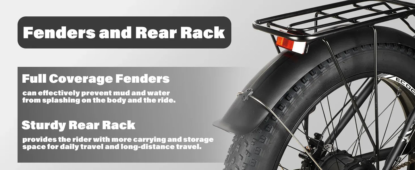 Fashionable electric bike, 2000W*2 dual motors 52V 32AH long battery life hydraulic brake stable and durable electric bicycle