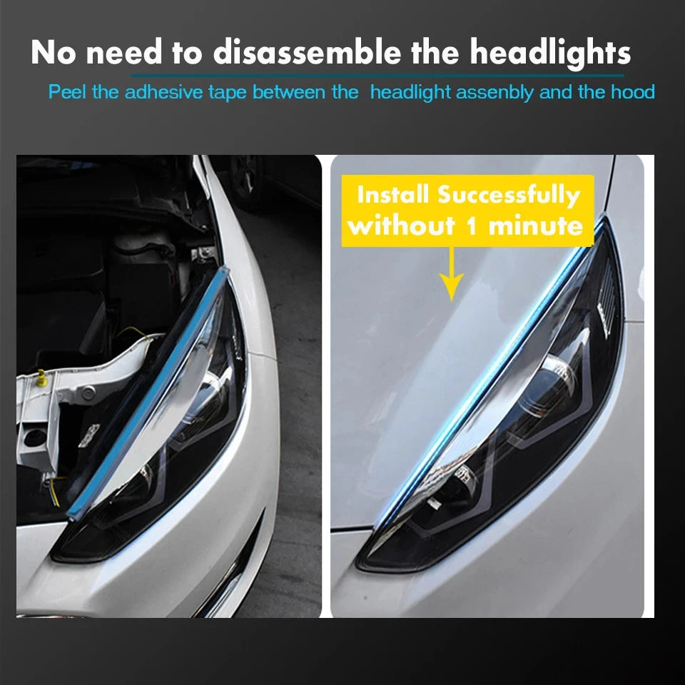 LED Daytime Running Lights Turn Signal