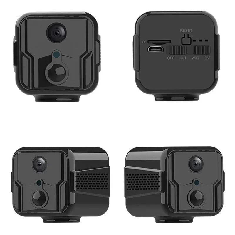4G WiFi Wireless Surveillance Mini Camera Cloud Storage Remote Call Network Monitoring with Battery 1080p Night Vision Camera
