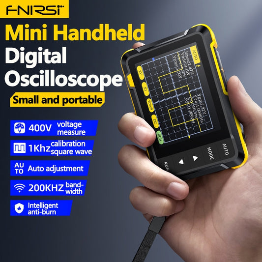 Mini Handheld Digital Oscilloscope Support PWM Output